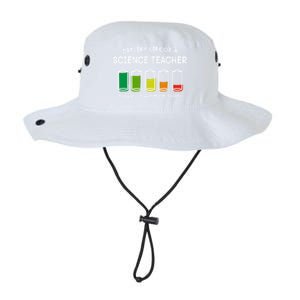 Battery Life Of A Science Teacher Professional Cool Gift Legacy Cool Fit Booney Bucket Hat