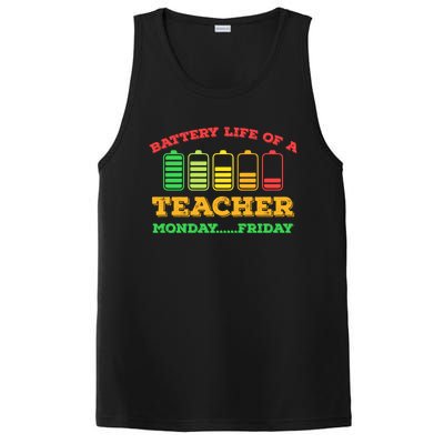 Battery Life Of A Teacher Battery Teacher Battery Life Cool Gift PosiCharge Competitor Tank