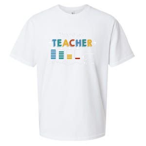 Battery Life Of A Teacher Funny Gift Sueded Cloud Jersey T-Shirt