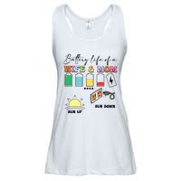 Battery Life Of A Wife & Mom Ladies Essential Flowy Tank