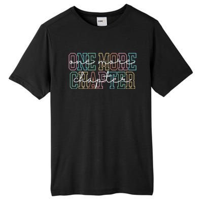 Book Lover One More Chapter Tall Fusion ChromaSoft Performance T-Shirt