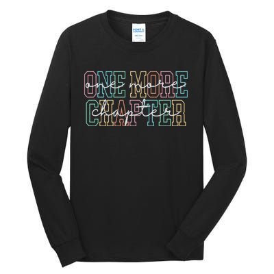 Book Lover One More Chapter Tall Long Sleeve T-Shirt