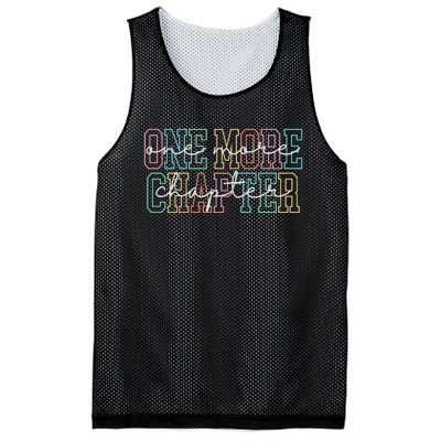 Book Lover One More Chapter Mesh Reversible Basketball Jersey Tank