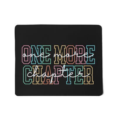 Book Lover One More Chapter Mousepad