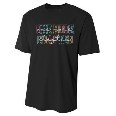 Book Lover One More Chapter Performance Sprint T-Shirt