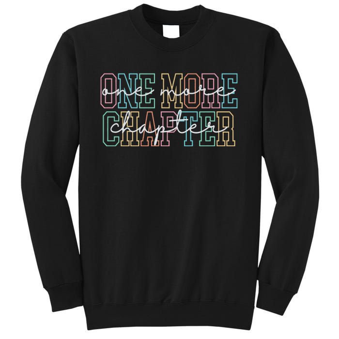 Book Lover One More Chapter Tall Sweatshirt