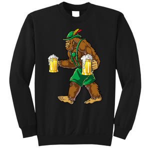 Bigfoot Lederhosen Oktoberfest Prost Beer Mug Sweatshirt