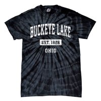 Buckeye Lake Ohio Oh Vintage Sports Established Tie-Dye T-Shirt