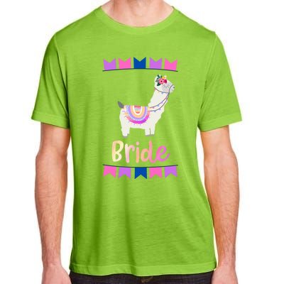 Bride Llama Outfit Bachelorette Party Gift Adult ChromaSoft Performance T-Shirt