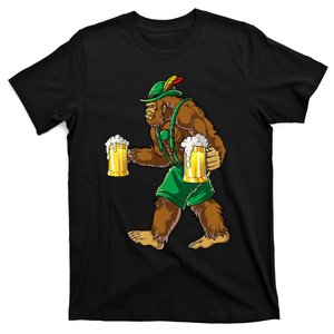 Bigfoot Lederhosen Oktoberfest Prost Beer Mug T-Shirt