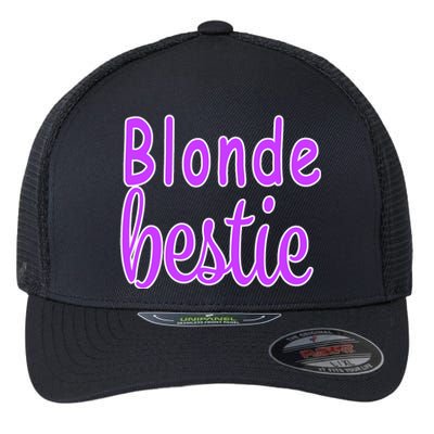 Blonde Bestie Flexfit Unipanel Trucker Cap