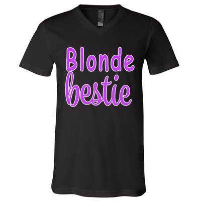 Blonde Bestie V-Neck T-Shirt