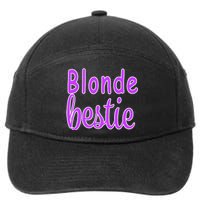 Blonde Bestie 7-Panel Snapback Hat