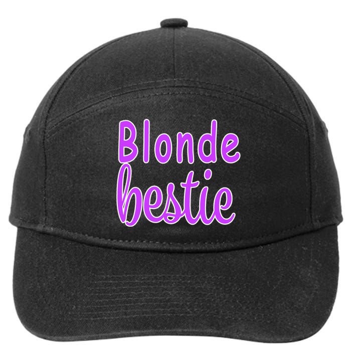 Blonde Bestie 7-Panel Snapback Hat