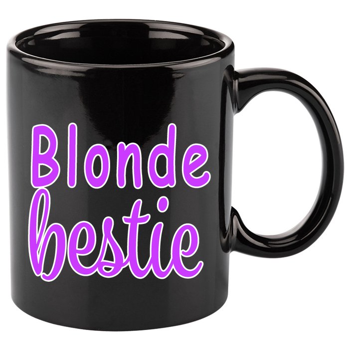 Blonde Bestie 11oz C Handle Ceramic Mug