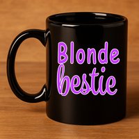 Blonde Bestie 11oz C Handle Ceramic Mug