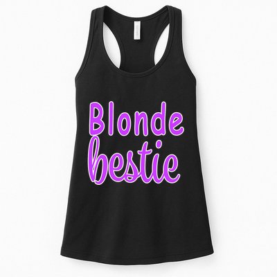 Blonde Bestie Womens Tank Top