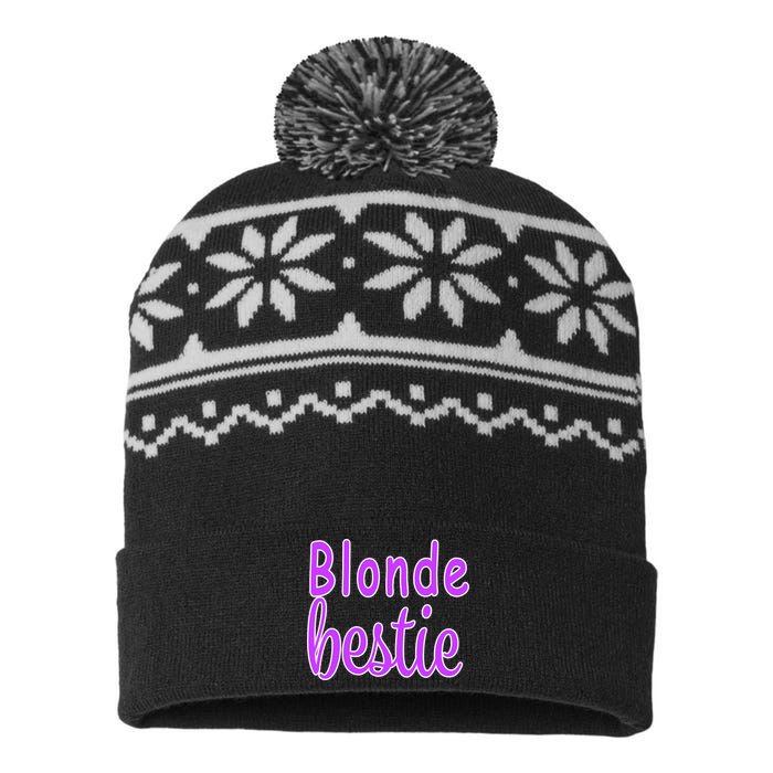 Blonde Bestie USA-Made Snowflake Beanie