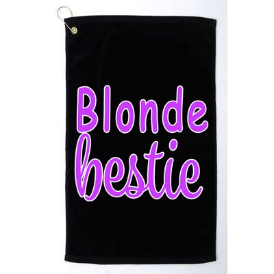 Blonde Bestie Golf Towel