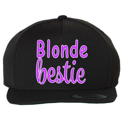 Blonde Bestie Wool Snapback Cap