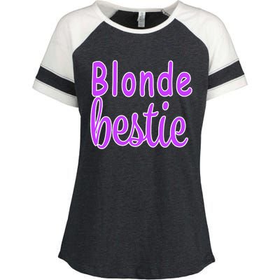 Blonde Bestie Enza Ladies Jersey Colorblock Tee