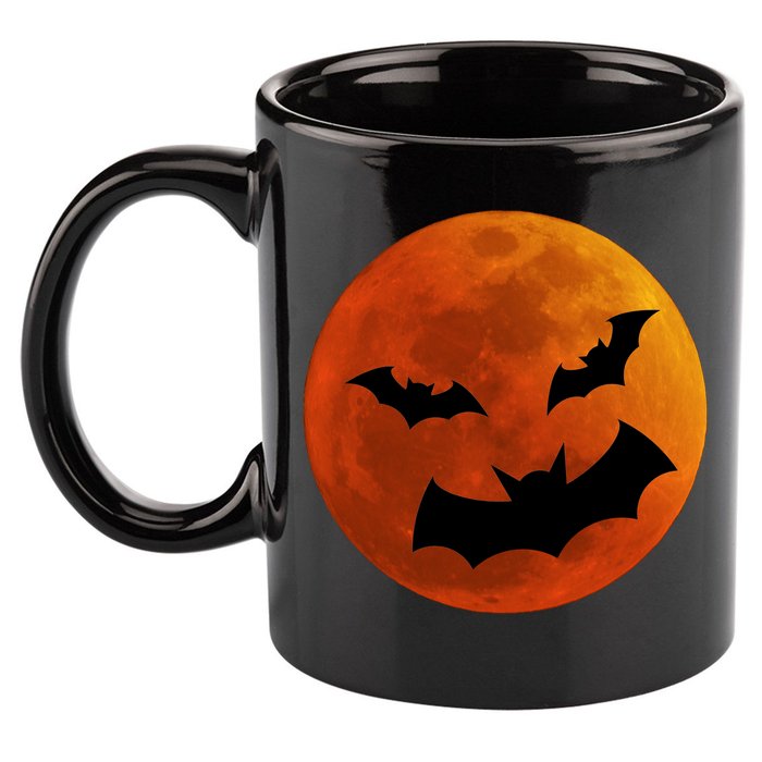 Blood Moon 11oz C Handle Ceramic Mug