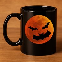 Blood Moon 11oz C Handle Ceramic Mug