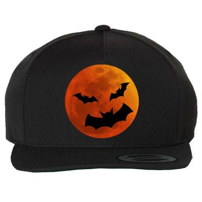 Blood Moon Wool Snapback Cap