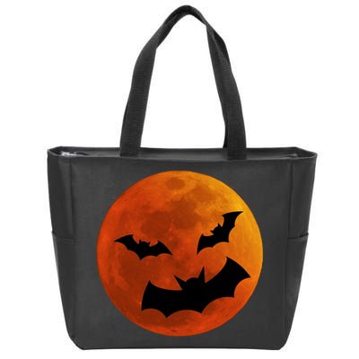 Blood Moon Zip Tote Bag