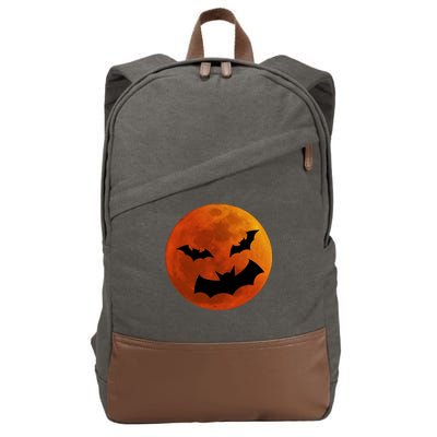 Blood Moon Cotton Canvas Backpack