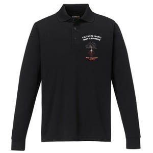 Blood of Tyrants Performance Long Sleeve Polo