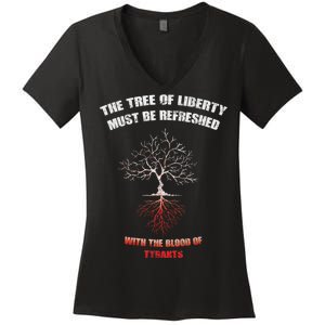 Blood of Tyrants Women's V-Neck T-Shirt