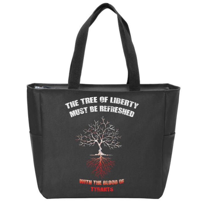 Blood of Tyrants Zip Tote Bag