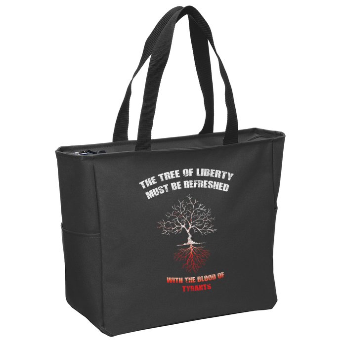 Blood of Tyrants Zip Tote Bag