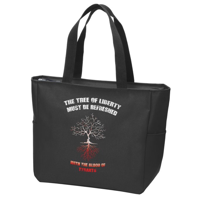 Blood of Tyrants Zip Tote Bag
