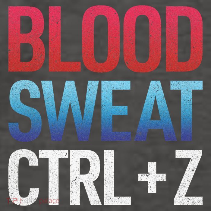 Blood Sweat Ctrl Z Vector Backpack