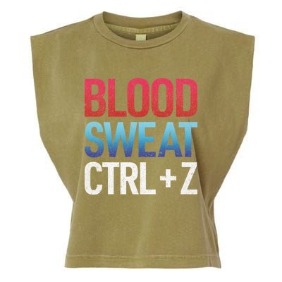 Blood Sweat Ctrl Z Garment-Dyed Women's Muscle Tee