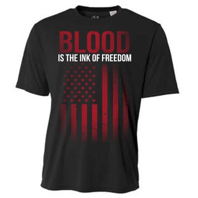 Blood The Ink of Freedom Cooling Performance Crew T-Shirt