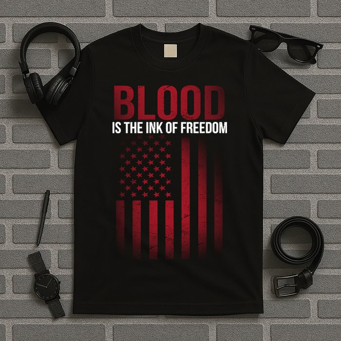 Blood The Ink of Freedom T-Shirt