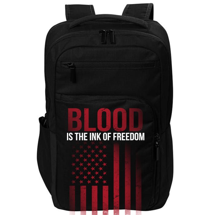 Blood The Ink of Freedom Impact Tech Backpack