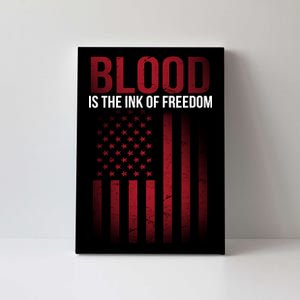 Blood The Ink of Freedom Canvas