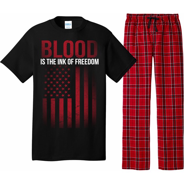 Blood The Ink of Freedom Pajama Set