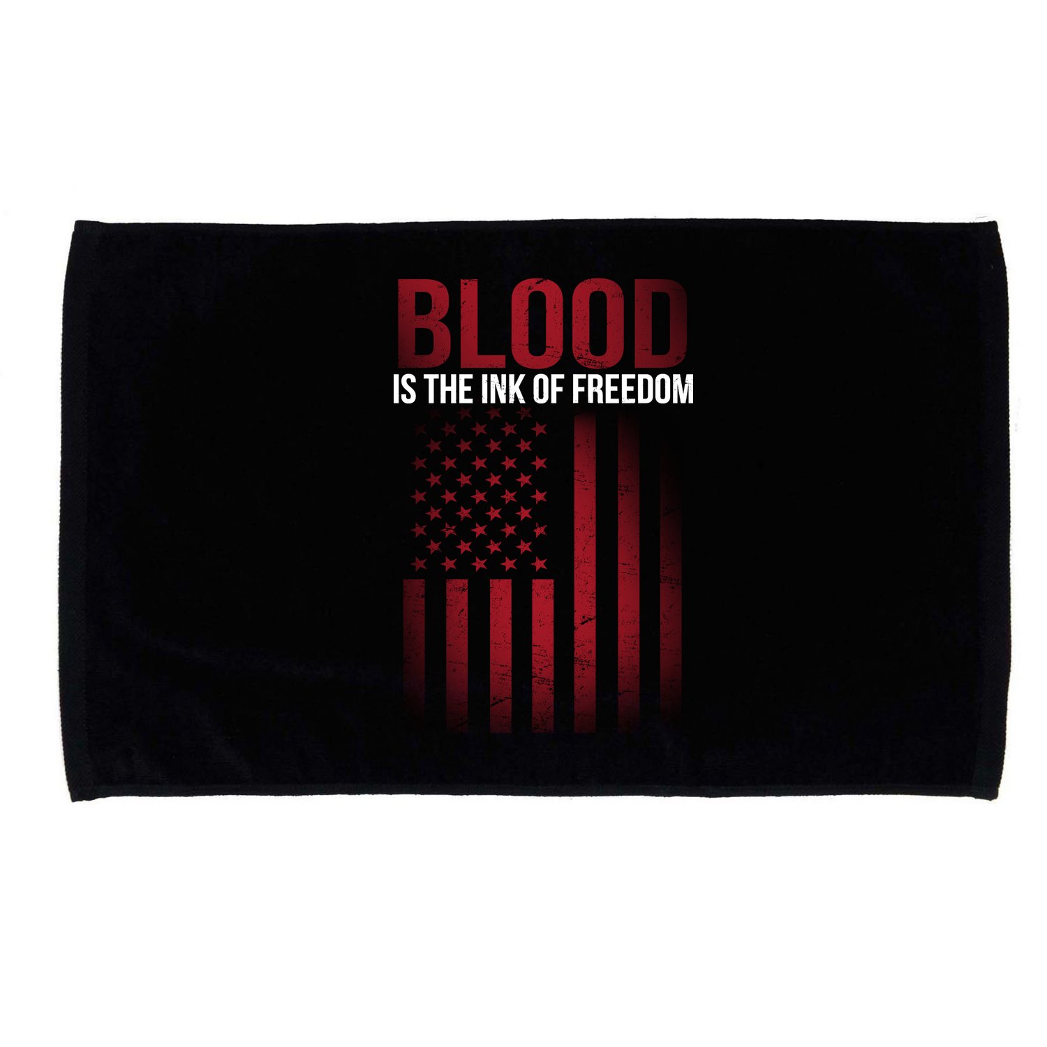 Blood The Ink of Freedom Microfiber Hand Towel