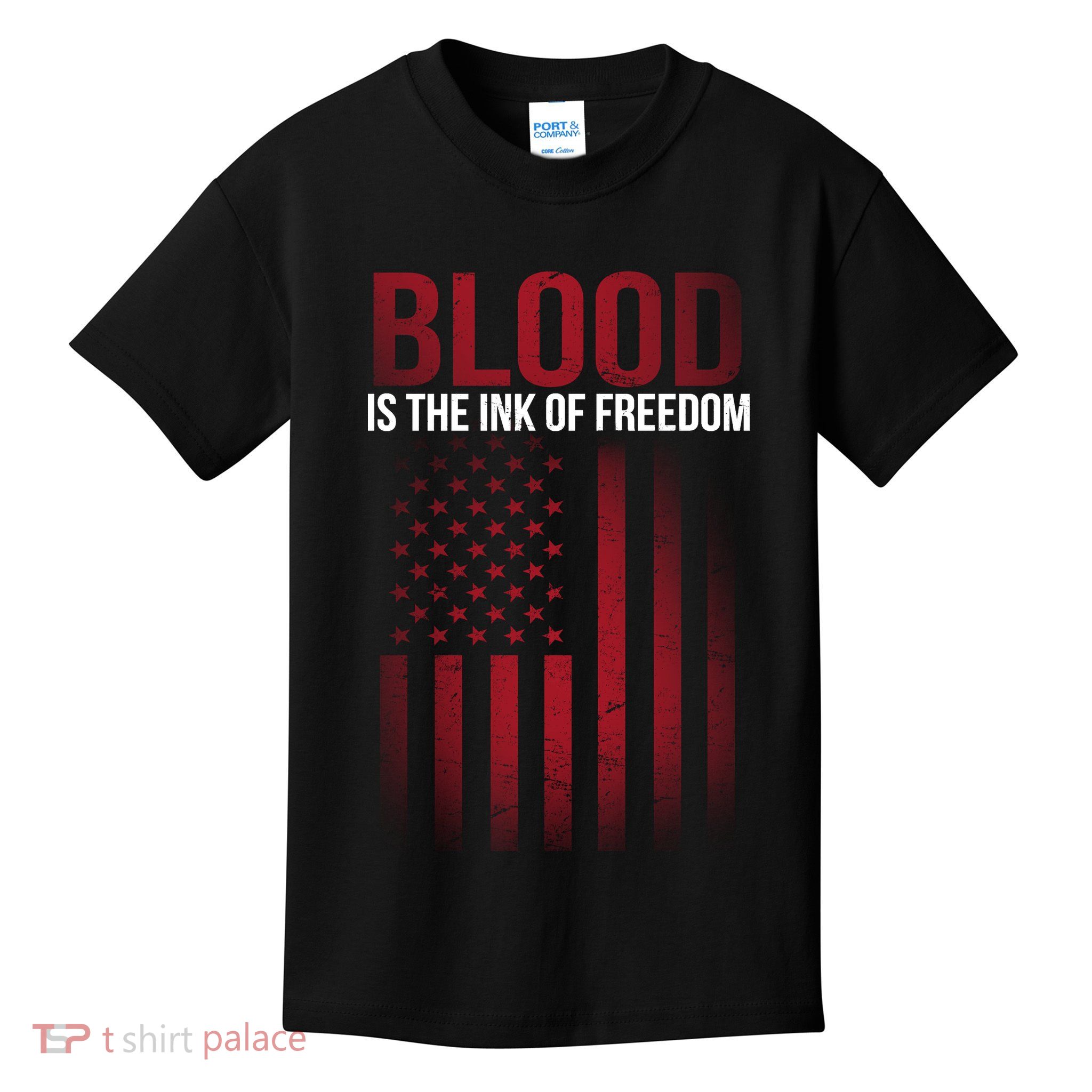 Blood The Ink of Freedom Kids T-Shirt