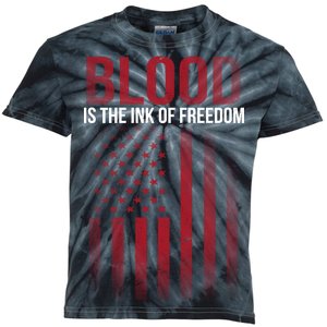 Blood The Ink of Freedom Kids Tie-Dye T-Shirt