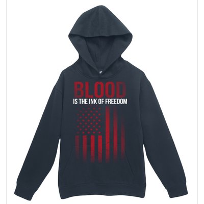 Blood The Ink of Freedom Urban Pullover Hoodie