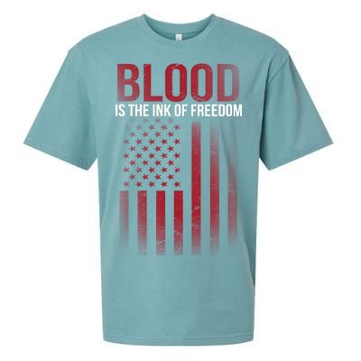 Blood The Ink of Freedom Sueded Cloud Jersey T-Shirt