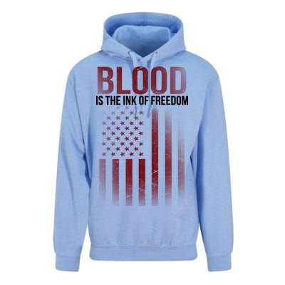 Blood The Ink of Freedom Unisex Surf Hoodie