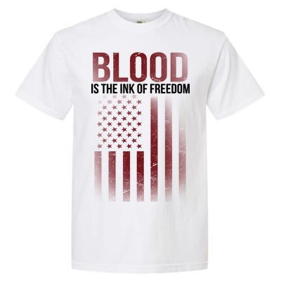 Blood The Ink of Freedom Garment-Dyed Heavyweight T-Shirt