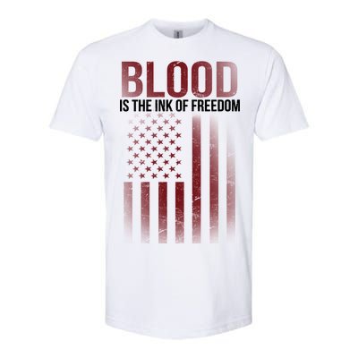 Blood The Ink of Freedom Softstyle CVC T-Shirt